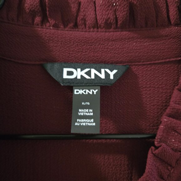 DKNY blouse size XL - Picture 4 of 5